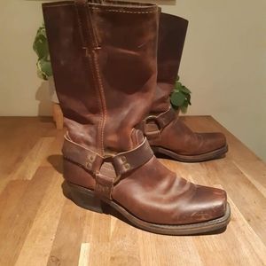 Frye harness boots